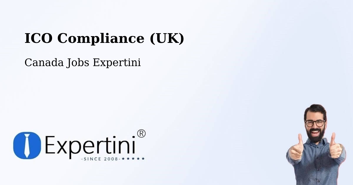 UK Data Protection & ICO Compliance – The Pas - Canada Jobs Expertini