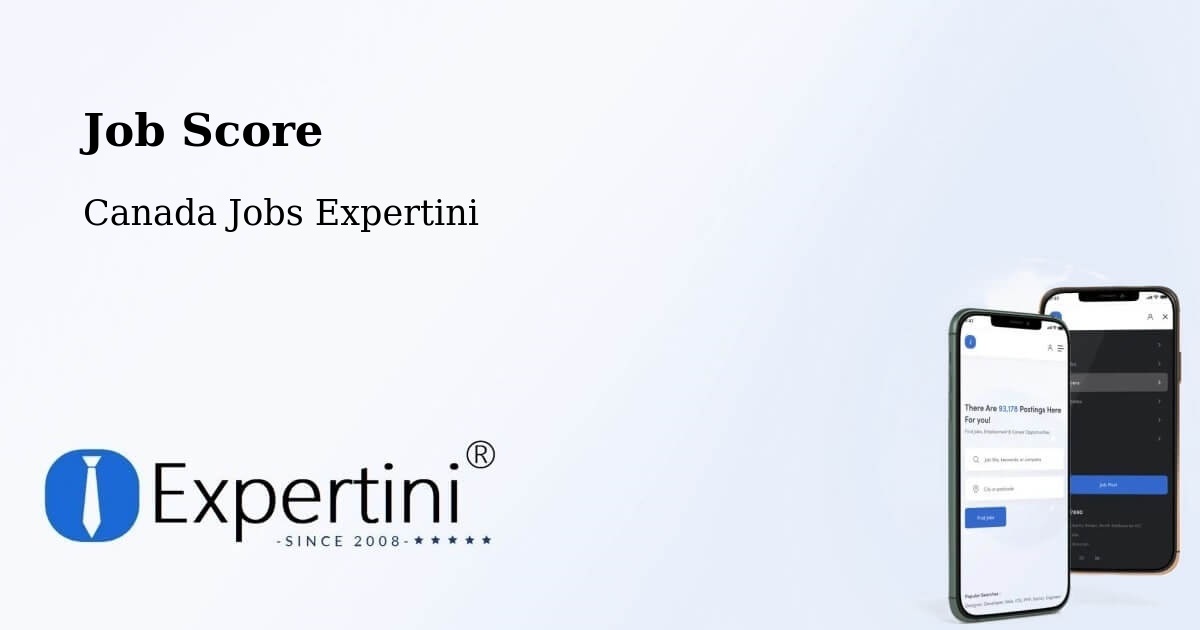Job Score & Job Description Score Tool – The Pas - Canada Jobs Expertini